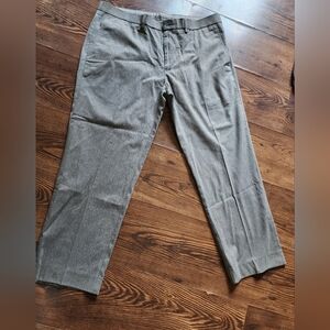 Haggar Men's Gray Pants 36 x 30 Slacks